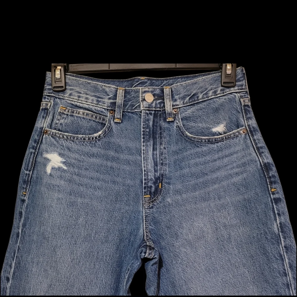 Gap Barrel Leg High Rise Jeans Size 2 Short 29W / 24
